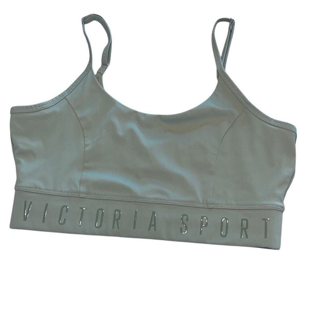 Victoria’s Secret Sports Bra Sage Green Size Medium